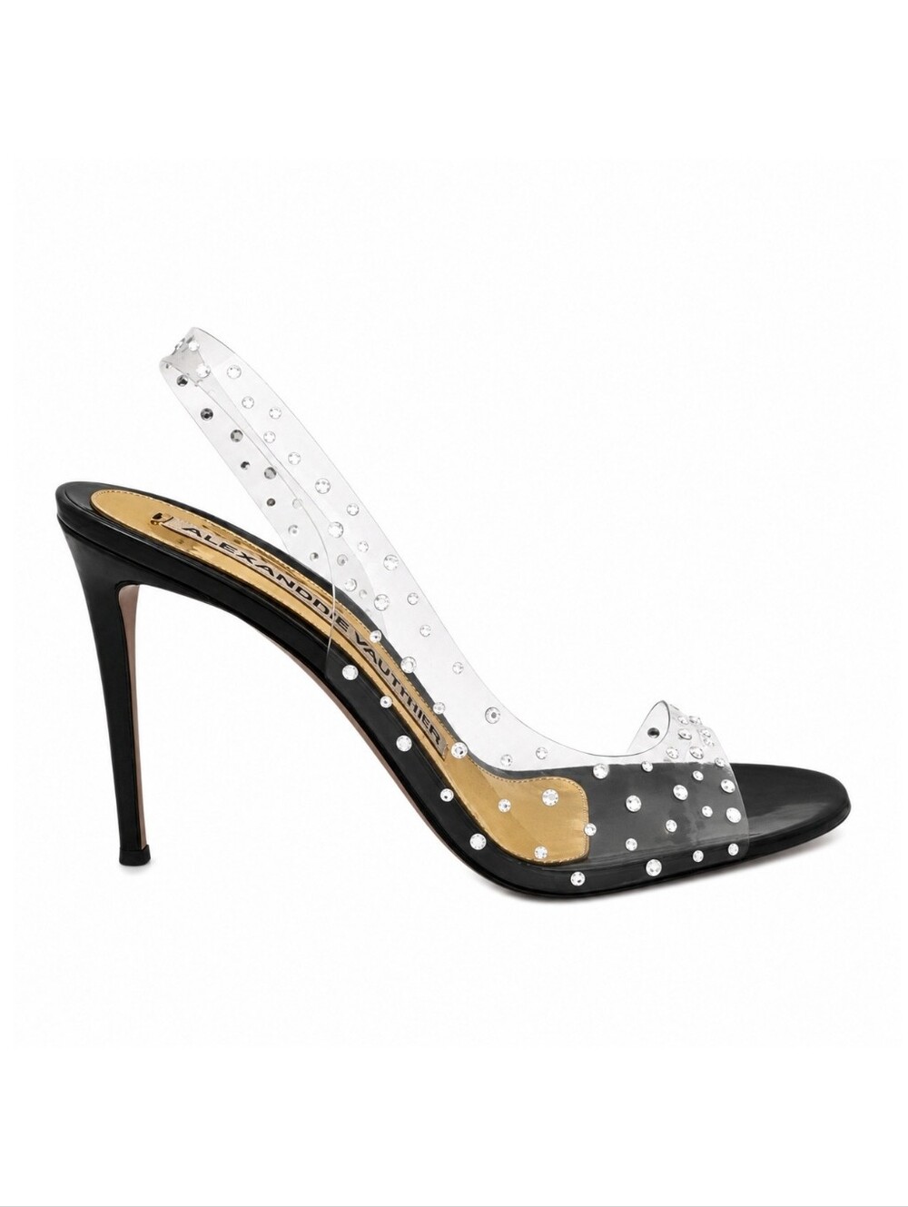 ALEXANDRE VAUTHIER | Constance 105mm Crystal Heels in Size EU 39.5 / US 9.5